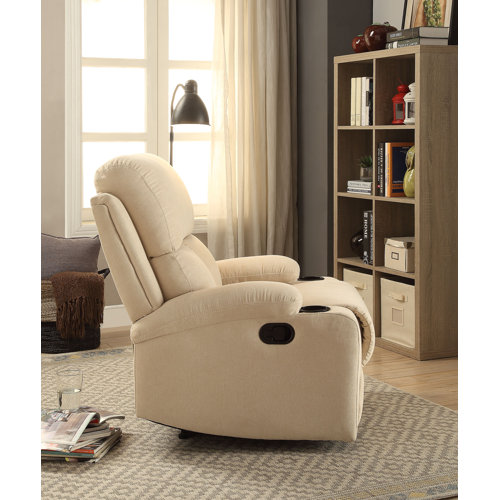 Lark Manor Kingsdown Upholstered Recliner & Reviews Wayfair